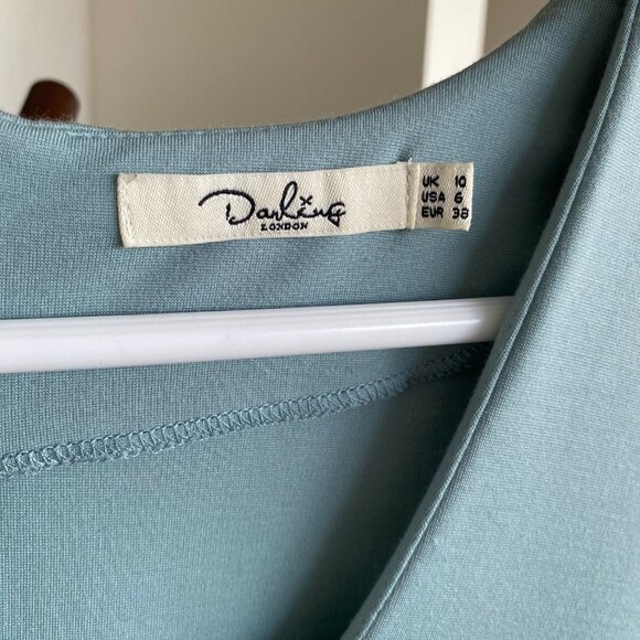 Darling London - Formal Dress (Blue - Minimalist) - Picture 6 of 7